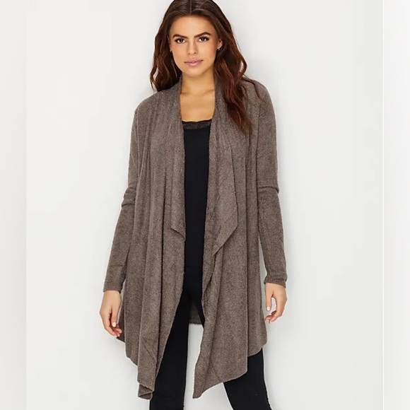 Barefoot Dreams Sweaters - BAREFOOT DREAMS Cozychic Lite Calypso Wrap Cardigan